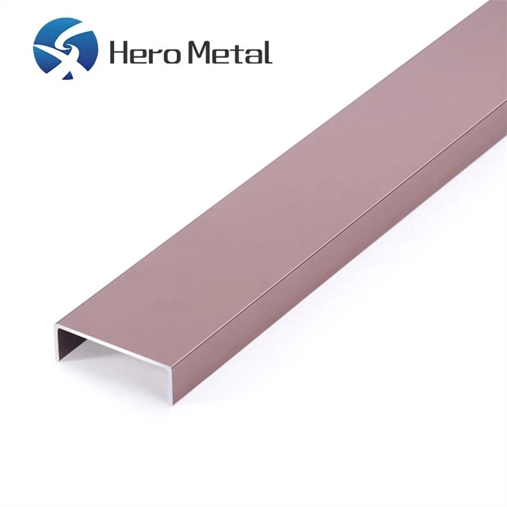 U Shaped Metal Edge Trim OEM ODM