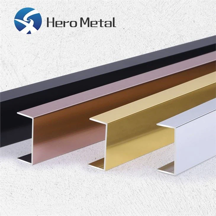 Borduri metalice în formă de U