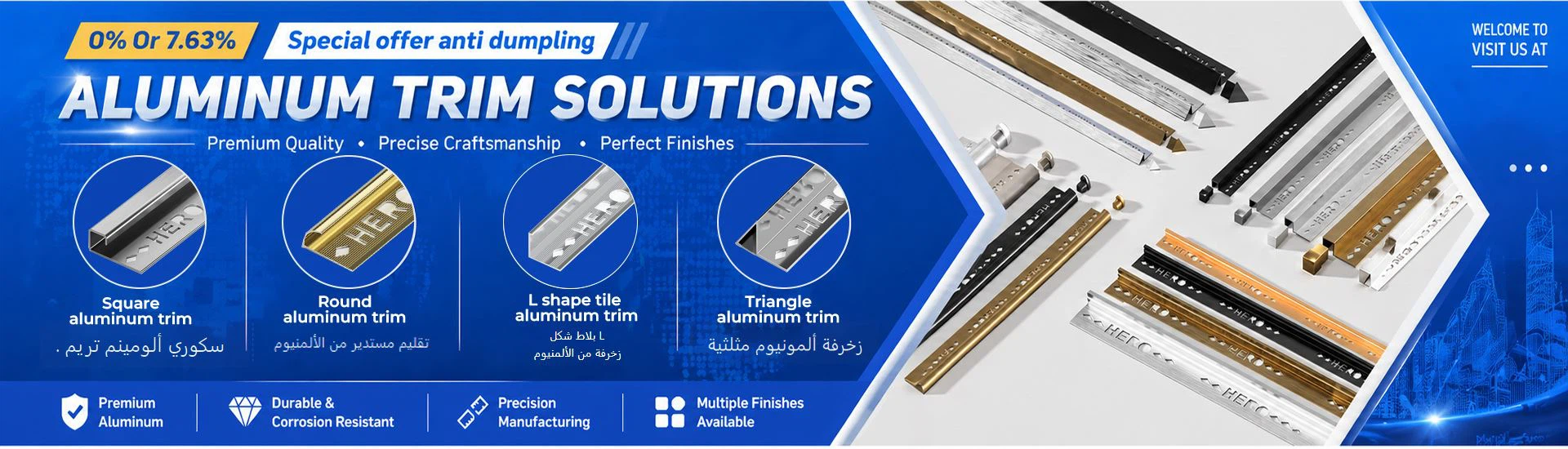 leading global metal building decorative strip manufacturer