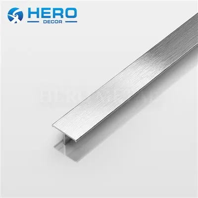 Aluminiu T modelează benzile de perete cu bandă de gresie